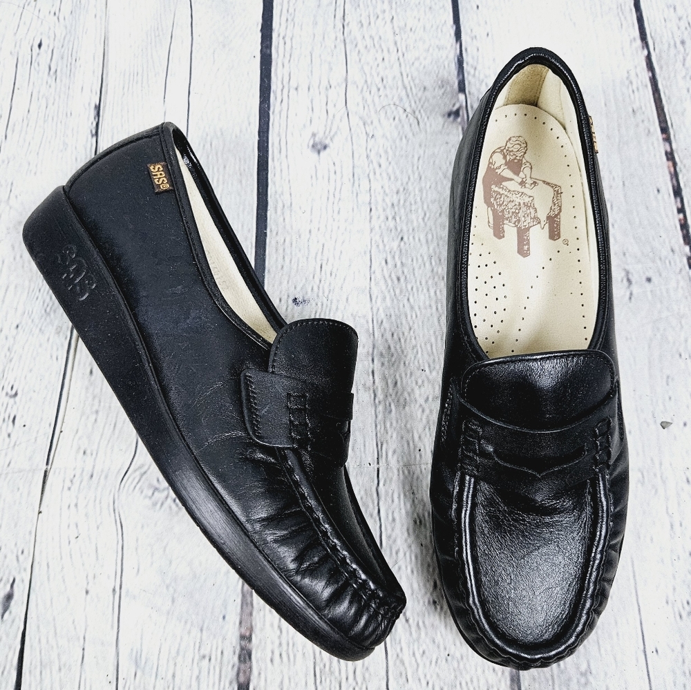 SAS | Classic slipon moc toe comfort orthopedic walking shoes